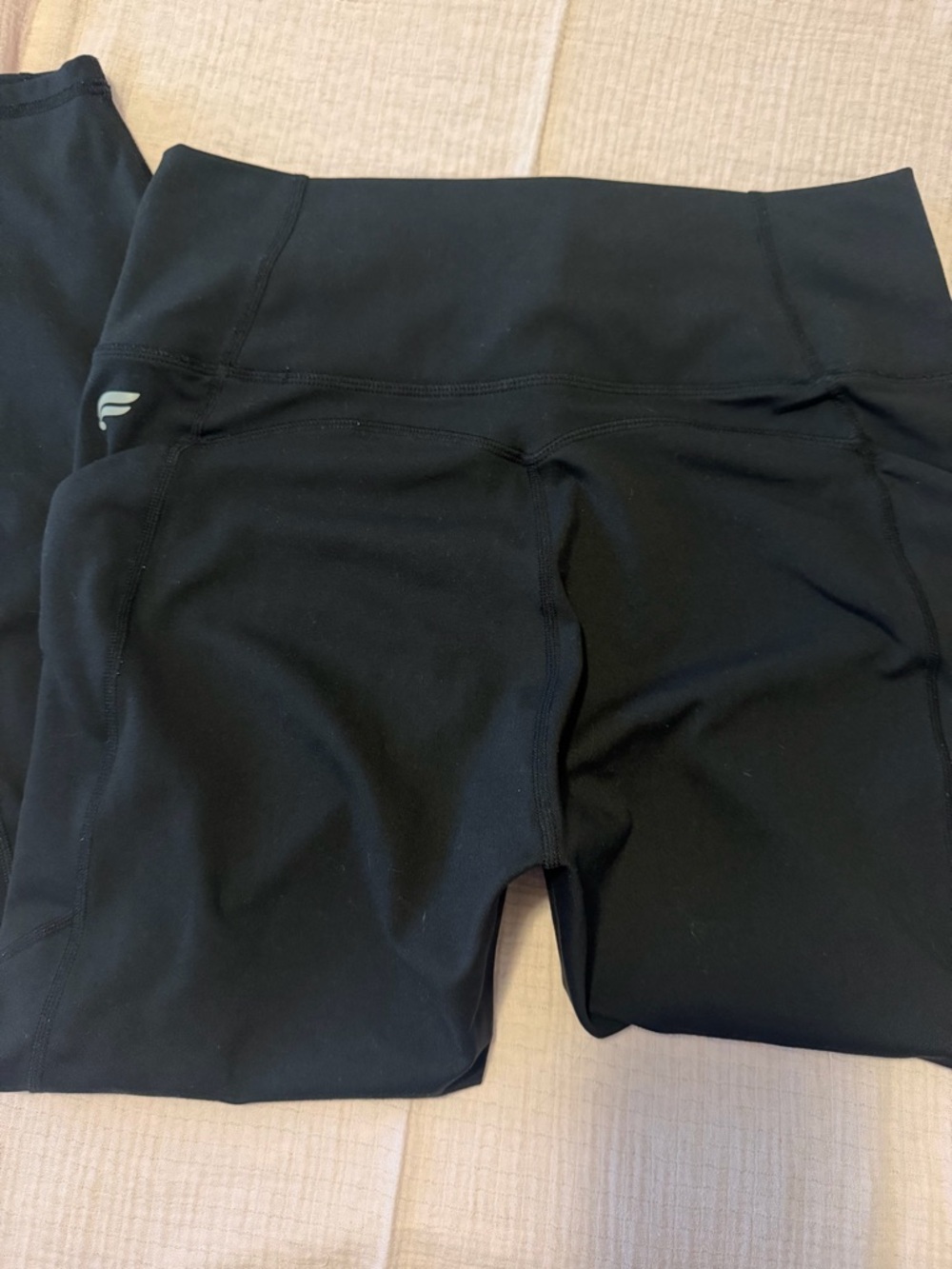 Fabletics High-Waist Black Leggings